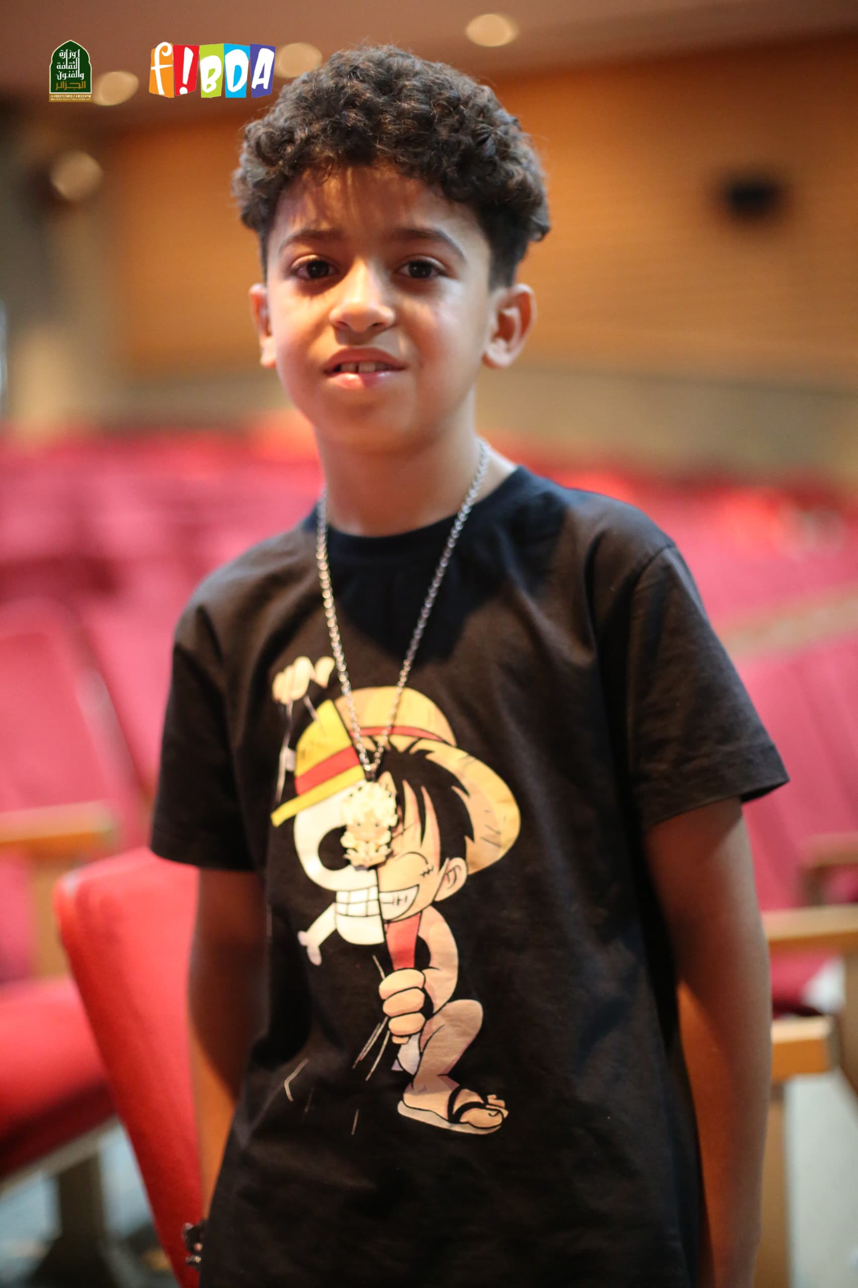 مهيبل عبد الرحمان الفائز بجائزة فئة الشريط المرسوم أقل من 16 سنة